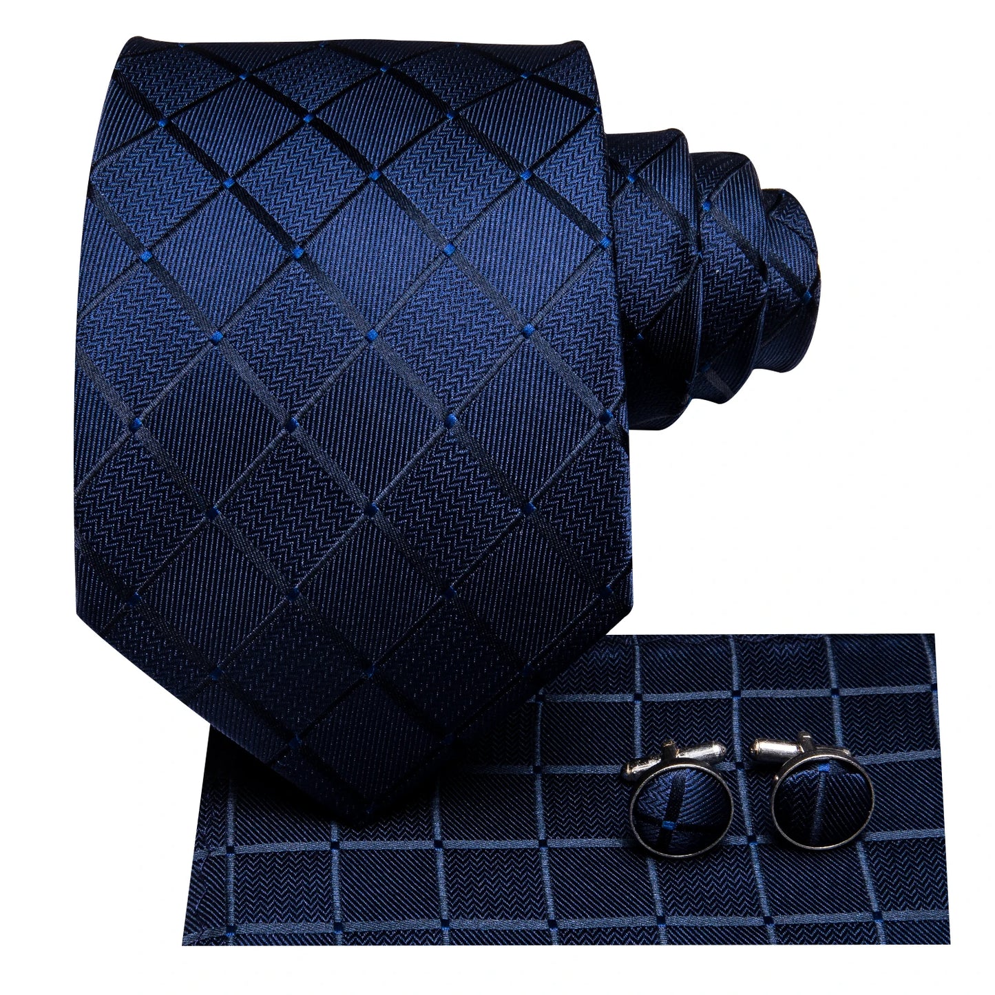 Hi-Tie Luxury Silk Business Tie