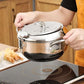 Oil Fryer Premium Stainless Steel with Temperature control and Top Lid