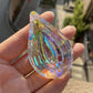 120MM Rainbow Maker Hexagonal Bar Chandelier Suncatcher - Captivating Crystal Prism Pendant for DIY and Holiday Decor