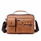 Crossbody Stylish Men's Leather Travel Shoulder Bag