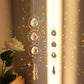 Crystal Diamond Wind Chime - Illuminate Your Space with Sparkling Light Catcher Ornaments