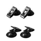 Black Suction Cap Clips for Car Interior: Secure and Removable Sunshade, Curtain, Towel, and Ticket Holder