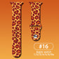 Apple Watch Band Silicone Animal Print 38-44mm Strap