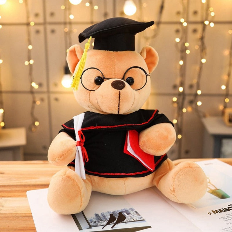 Best Dr. Bear Plush Toy - Stuffed Soft Kawaii Teddy Bear