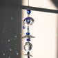 Devil's Eye Crystal Sun Catcher - A Captivating Blend of Light, Shadow, and Rainbow Colors