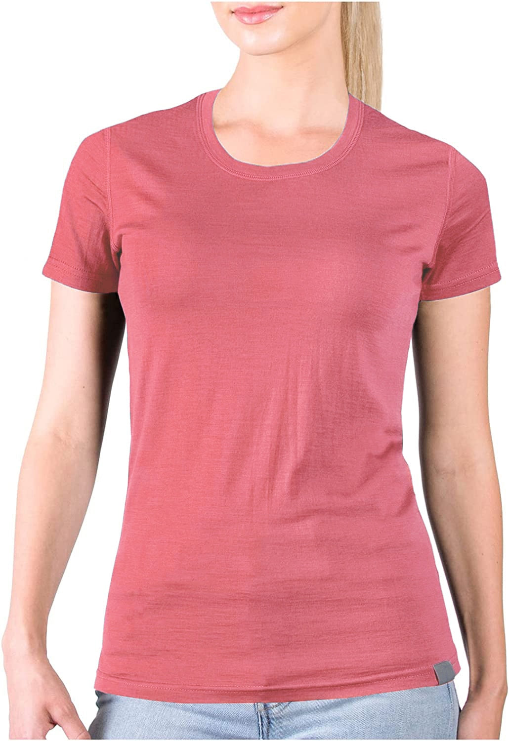 Premium Merino Wool Short Sleeve Women's Base Layer T-Shirt: 100% Merino Wool