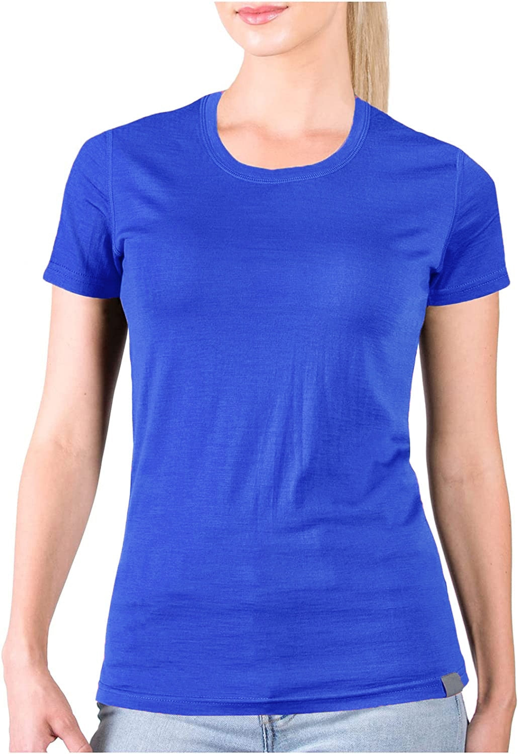 Premium Merino Wool Short Sleeve Women's Base Layer T-Shirt: 100% Merino Wool