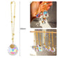 Love Heart Crystal Pendant Wind Chime - Radiate Love and Harmony with Sun Catchers and Rainbow ChaserChime