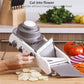 Adjustable Mandoline Slicer - 18 Types - Stainless Steel Vegetable Julienner, Grater, and Food Cutter - Adjustable Thickness Slicer Dicer