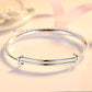 Phoenix Elegance: Adjustable Sterling Silver Bracelet for Women - Fashionable Jewelry for Parties, Gifting, and Students