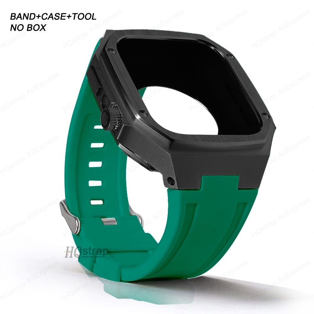 Apple Watch Metal Case Bracelet 40-45mm Strap