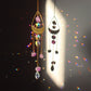 Rainbow Crystal Angel Chakra Sun Catcher - Embrace Harmony and Spiritual Serenity