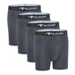 Premium Men's Merino Wool Boxer Briefs: Ultra-Soft Moisture-Wicking Base Layer Underwear