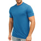 Ultra-Soft Merino Wool T-Shirt for Men: 100% Merino Wool Base Layer Shirt, 180G Breathable, Wicking, Anti-Odor, Fast Dry - USA Sizing