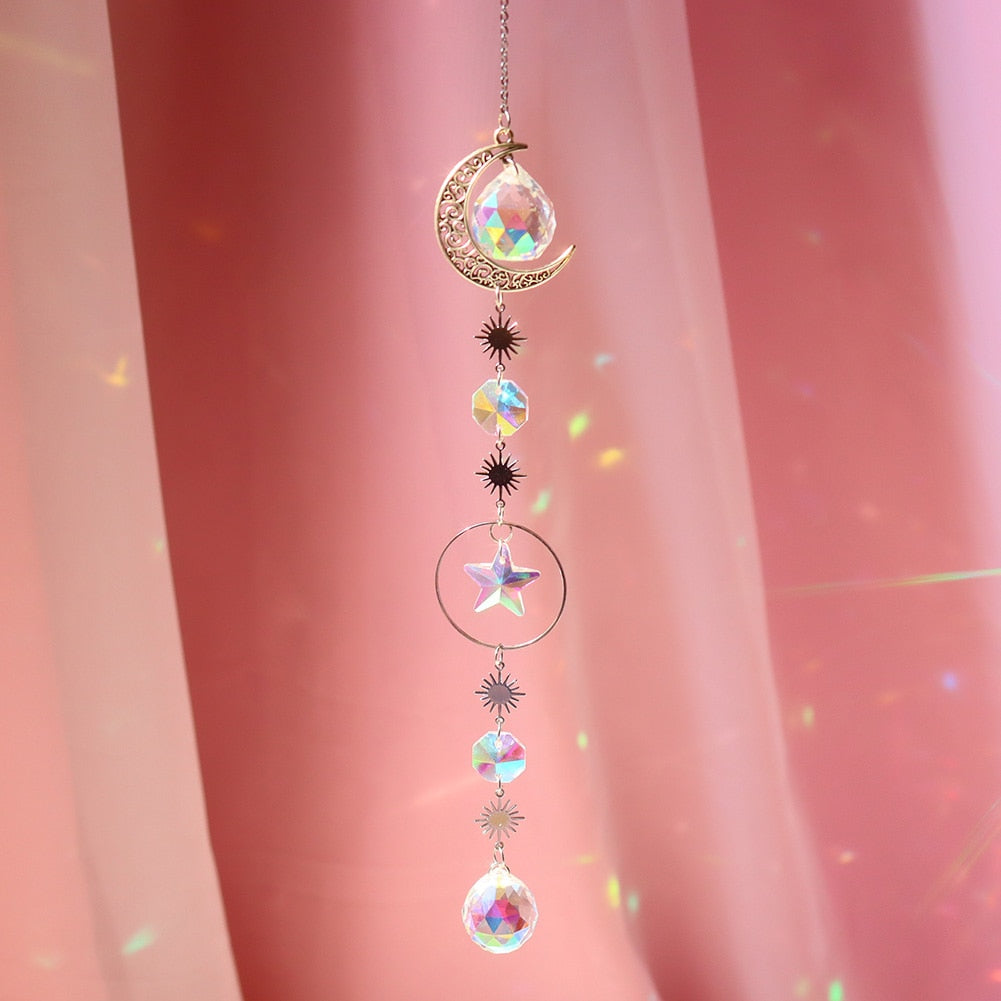 Handmade Crystal Sun Catchers - Radiant Jewellery for Window Hanging and Rainbow Making