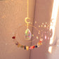 Rainbow Crystal Angel Chakra Sun Catcher - Embrace Harmony and Spiritual Serenity