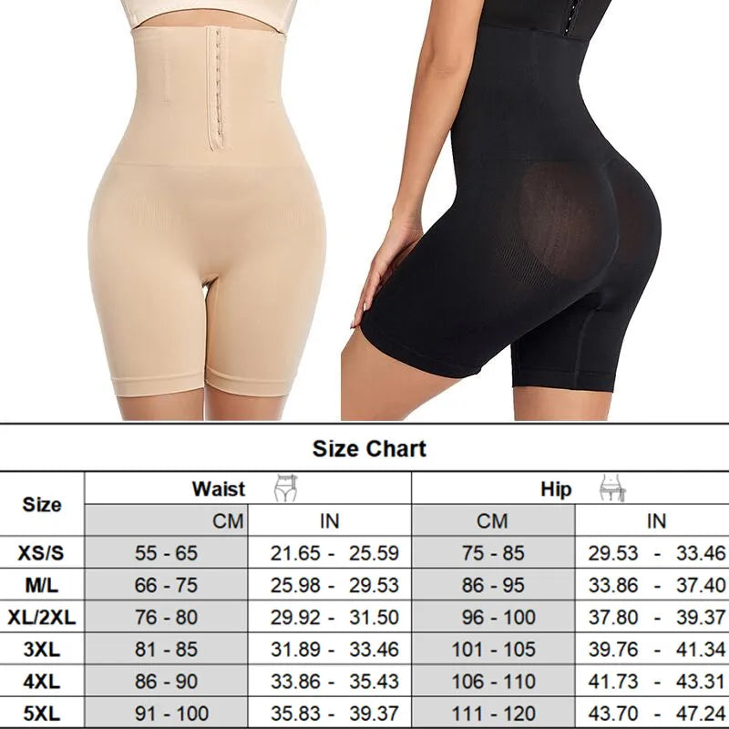 High Waist Slimming Panties Women Body Shaper Modeling Straps