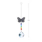 Crystal Sun Prisms Solar Hummingbird Owl Wind Chimes - Delight in the Enchanting Harmony of Nature's Beauty