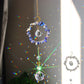 Rainbow Crystal Angel Chakra Sun Catcher - Embrace Harmony and Spiritual Serenity