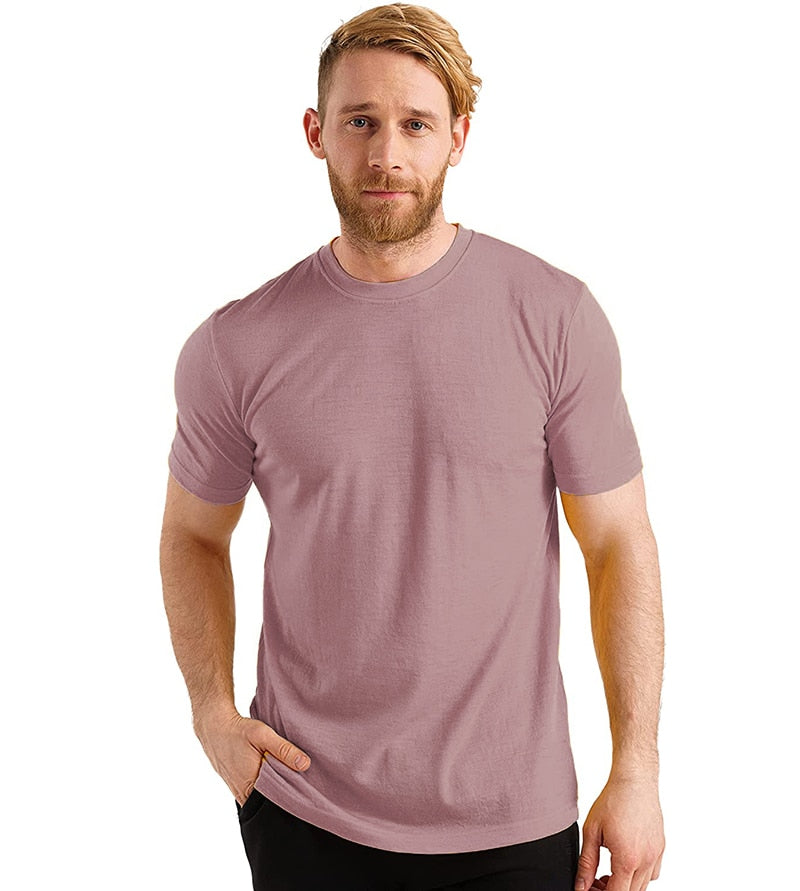 Ultra-Soft Merino Wool T-Shirt for Men: 100% Merino Wool Base Layer Shirt, 180G Breathable, Wicking, Anti-Odor, Fast Dry - USA Sizing