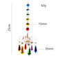 Chakra Crystal Prism Hanging Outdoor Pendant Sun Catcher - Enhance Your Home and Garden Decor