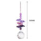 Crystal Wind Chime Pendants - Captivating Sun Light Catchers for Outdoor Garden and Home Decor