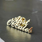 Personalized Stainless Steel Name Brooch Pin