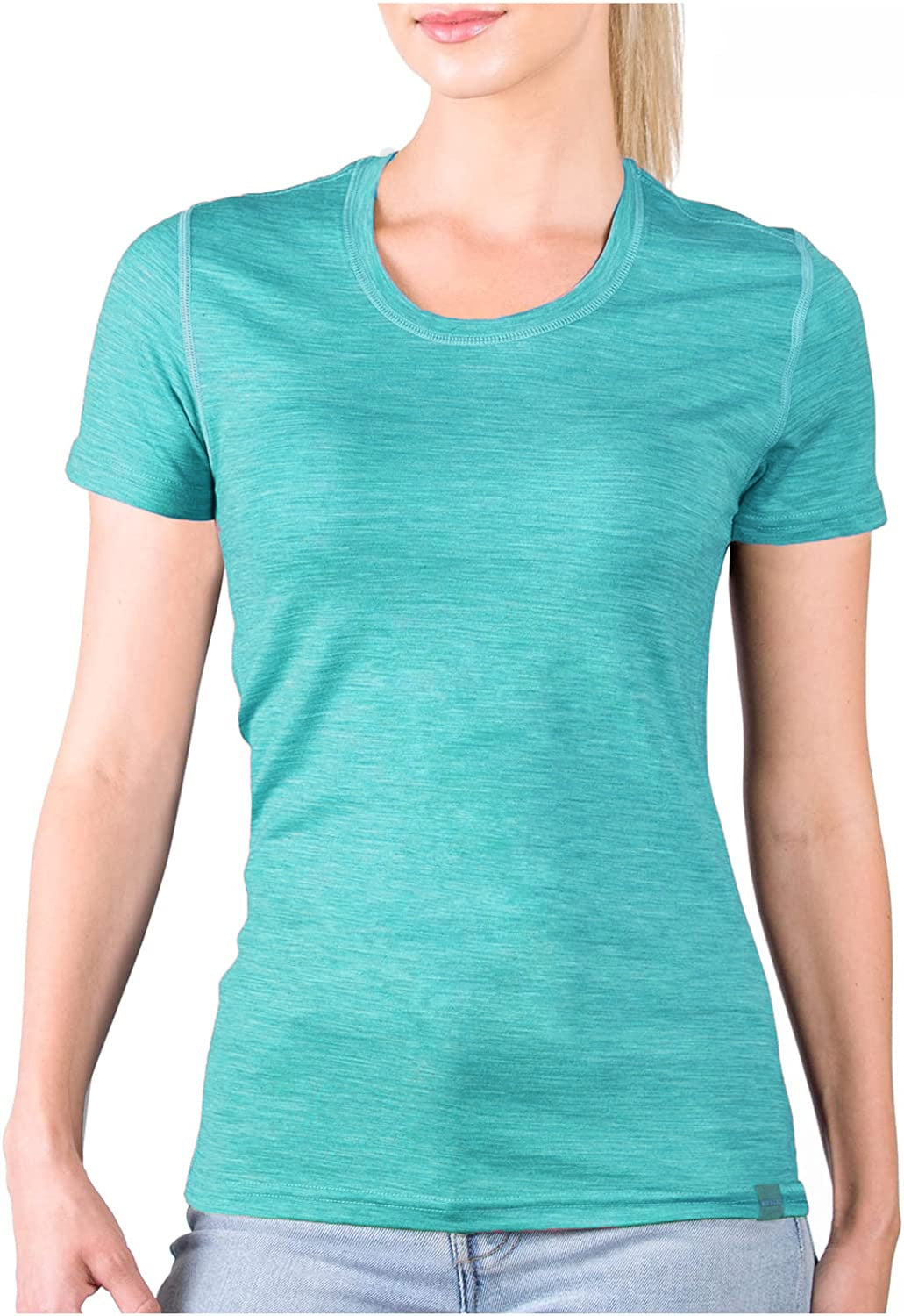 Premium Merino Wool Short Sleeve Women's Base Layer T-Shirt: 100% Merino Wool