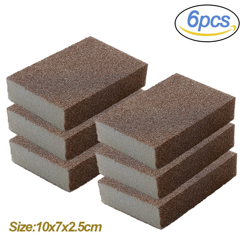 Rust Cleaning Cooktop and Pot Rust Removal Carborundum Cleaning Sponge