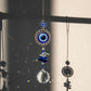 Devil's Eye Crystal Sun Catcher - A Captivating Blend of Light, Shadow, and Rainbow Colors