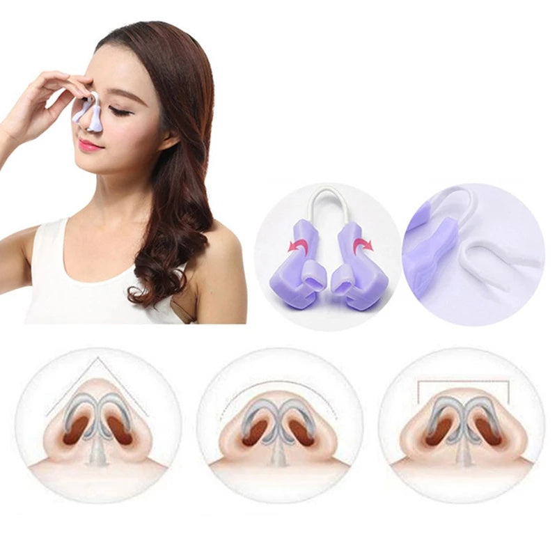 Nose Shaping Clip - Painless and Non-Invasive Beauty Tool for Straightening, Slimming, and Elevating the Nose Bridge