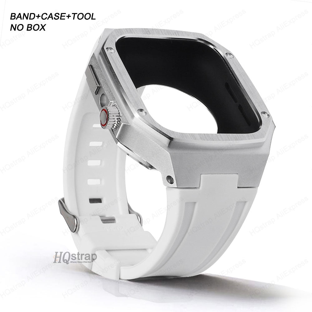 Apple Watch Metal Case Bracelet 40-45mm Strap