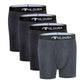 Premium Men's Merino Wool Boxer Briefs: Ultra-Soft Moisture-Wicking Base Layer Underwear