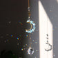 Rainbow Crystal Angel Chakra Sun Catcher - Embrace Harmony and Spiritual Serenity