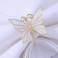 Butterfly Napkin Rings Hotel Napkin Buckles Home Dinner Napkin Holder Birthday Wedding Party Table Decorations