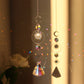 Crystal Diamond Wind Chime - Illuminate Your Space with Sparkling Light Catcher Ornaments