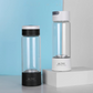 Revitalize Hydrogen-Infused Glass Water Bottle with Dual Chamber Ionizer for H2 Inhalation