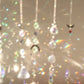 Crystal Diamond Wind Chime - Illuminate Your Space with Sparkling Light Catcher Ornaments