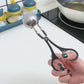 Stainless Steel Meatball Master: Non-Stick Stuffed Meatball Maker with Spoon Shaper - Ultimate Cooking Scoop for Perfectly Formed Meatballs - Kitchen Gourmet Accessory