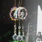 Rainbow Crystal Angel Chakra Sun Catcher - Embrace Harmony and Spiritual Serenity