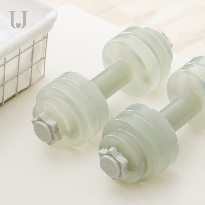 Portable Water Fillable Fitness Dumbbell