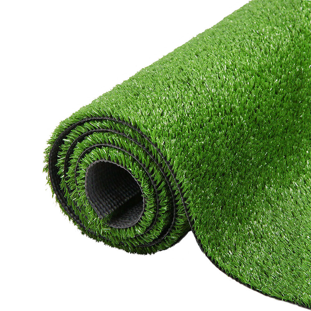 Primeturf Artificial Grass 10mm 2mx10m 20sqm Synthetic Fake Turf Plants Plastic Lawn Olive