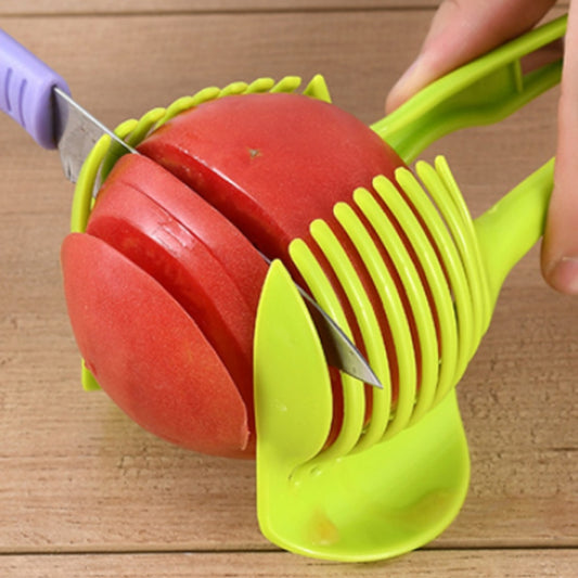 VersaSlice: Multi-Purpose Handheld Kitchen Gadget for Effortless Fruit, Vegetable, and Bread Cutting