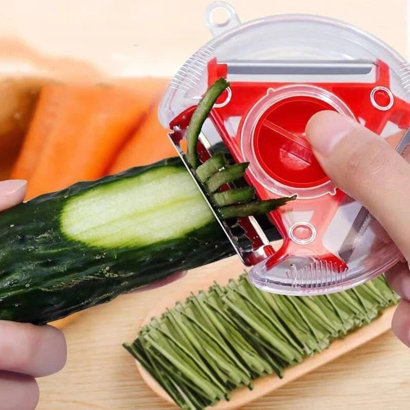 Vegetable and Fruit Peeler: A versatile kitchen tool for peeling and shredding vegetables and fruits.