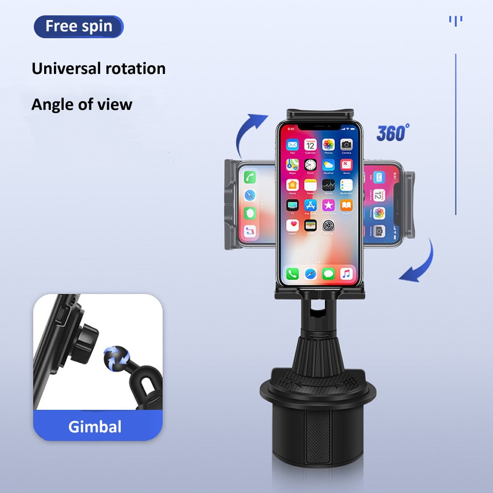 Car Cup Holder Tablet Mount Stand Phone Holder Cellphone Holder iPad Mount Support