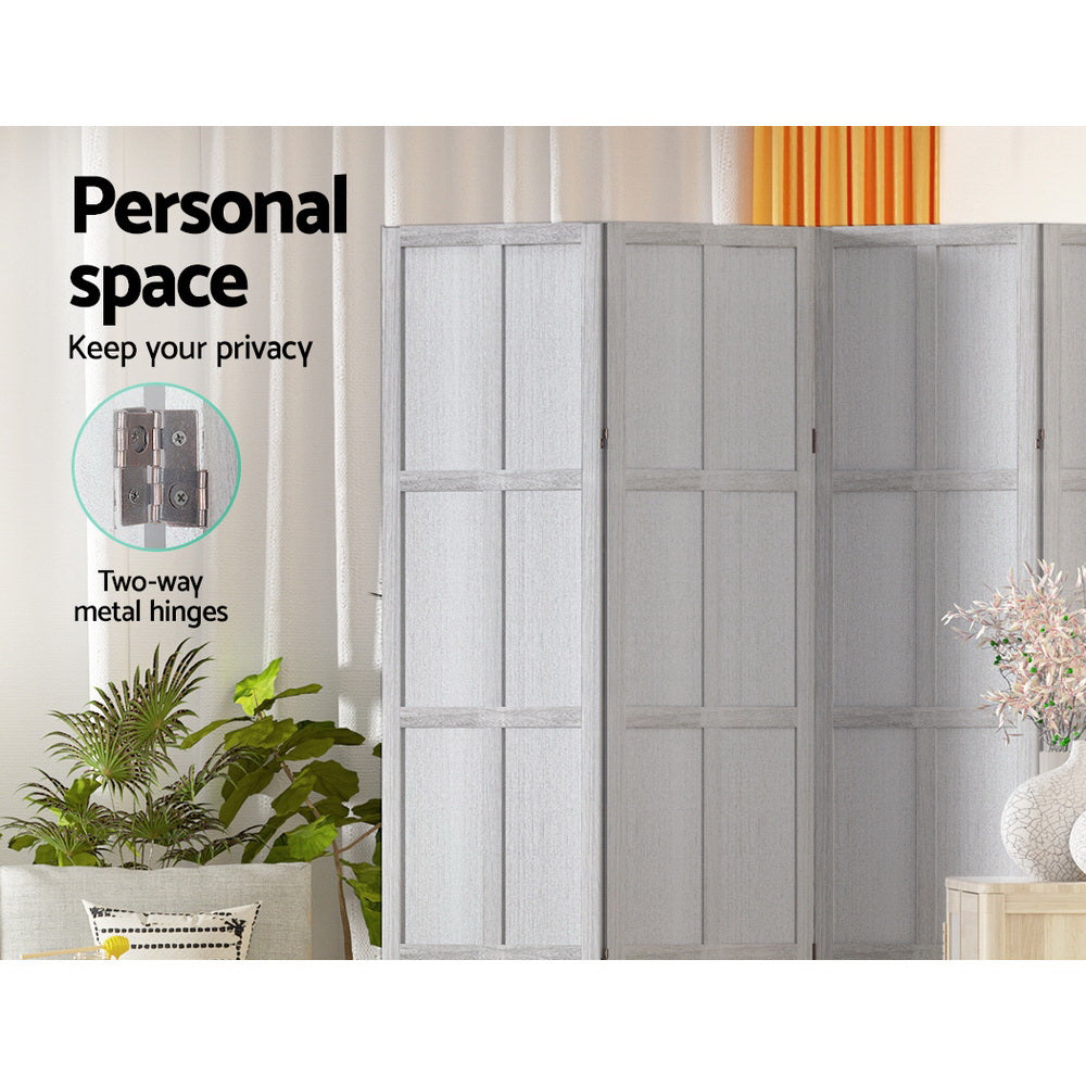 Artiss Jade Room Divider Screen Privacy Wood Dividers Stand 3 Panel White