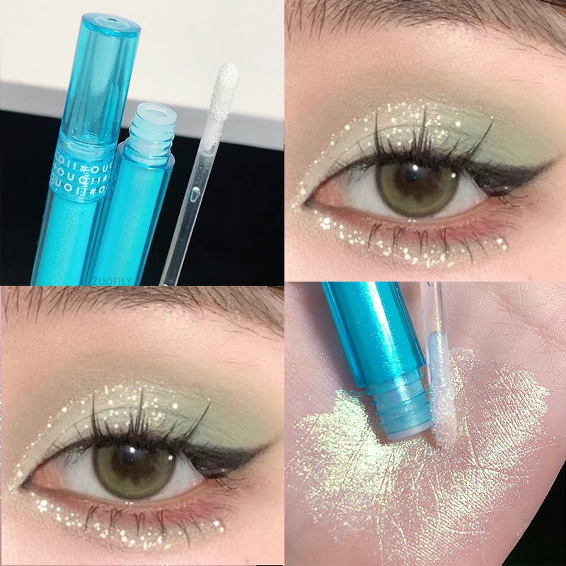 Shimmering Silk Long-Lasting Liquid Eye Shadow and Highlight Stick