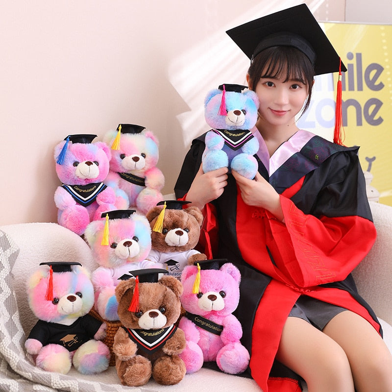 Best Graduation bear 12 Styles Lovely Dr. Bear Stuffed Soft Teddy Bear