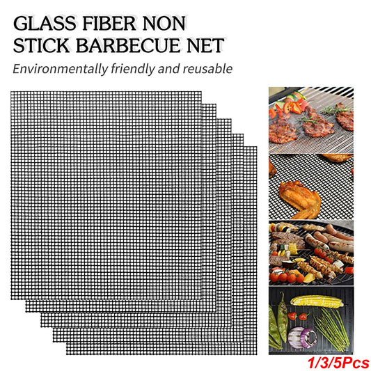 Grill Mesh Replacement Net - Non-Stick BBQ Grilling Mat for Outdoor Cooking