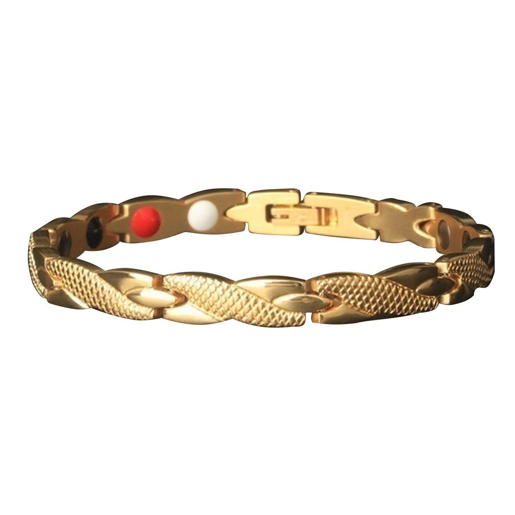 Dragon Pattern Twisted Healthy Magnetic Bracelet for Women and Men